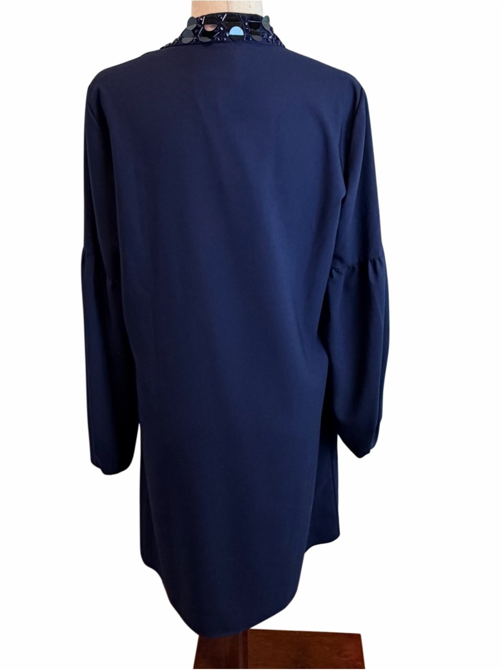 Lilly Pulitzer SHEA STRETCH DRESS True Navy SIZE 14 - Picture 4 of 9